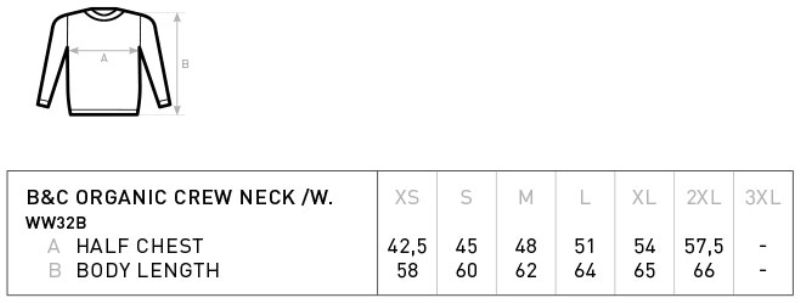 Grössentabelle 01.W32B