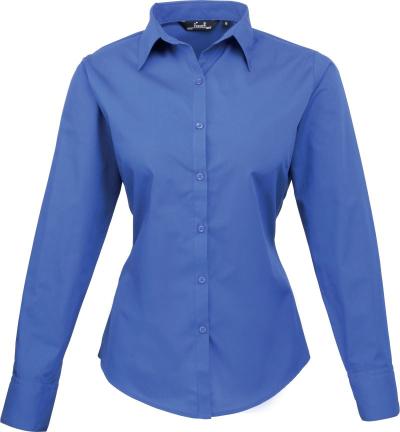 Premier | PR 300 Poplin Blouse long-sleeve