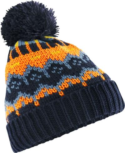 Beechfield | B 528 Knitted Hat with Pompon "Retro Ski"