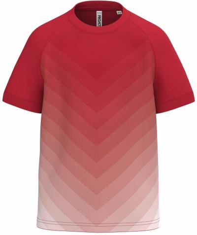 Kariban ProAct | PA 4048 Kids' Sports Shirt with color gradient