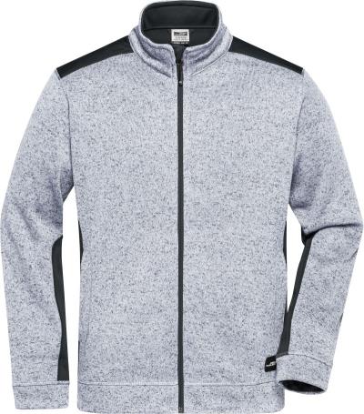 James & Nicholson | JN 862 Men's knitted Workwear Fleece Jacket