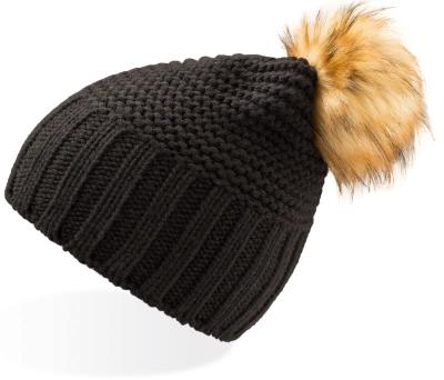 Atlantis | Monte Bianco Knitted Hat with Pompom "Monte Bianco"