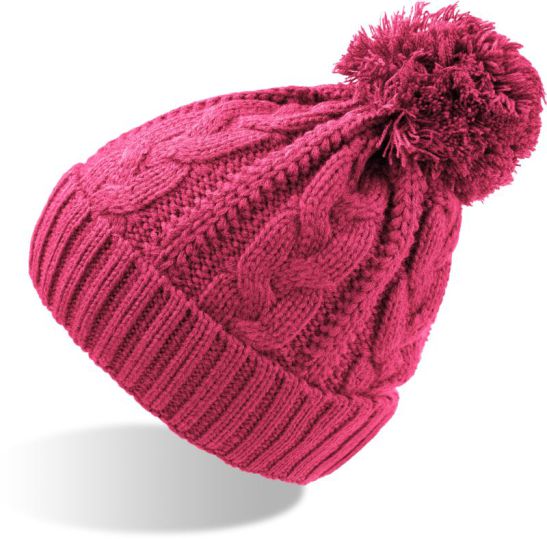 Atlantis | Vogue Knitted Beanie with Cable Pattern
