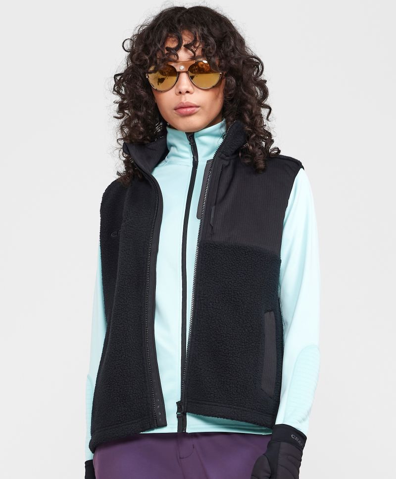 Craft Corp. | ADV Pile Fleece Vest W Ladies' Sherpa Fleece Vest